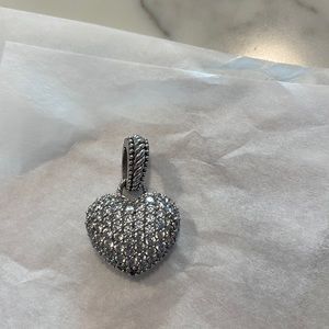 Judith Ripka Diamonique Heart enhancer